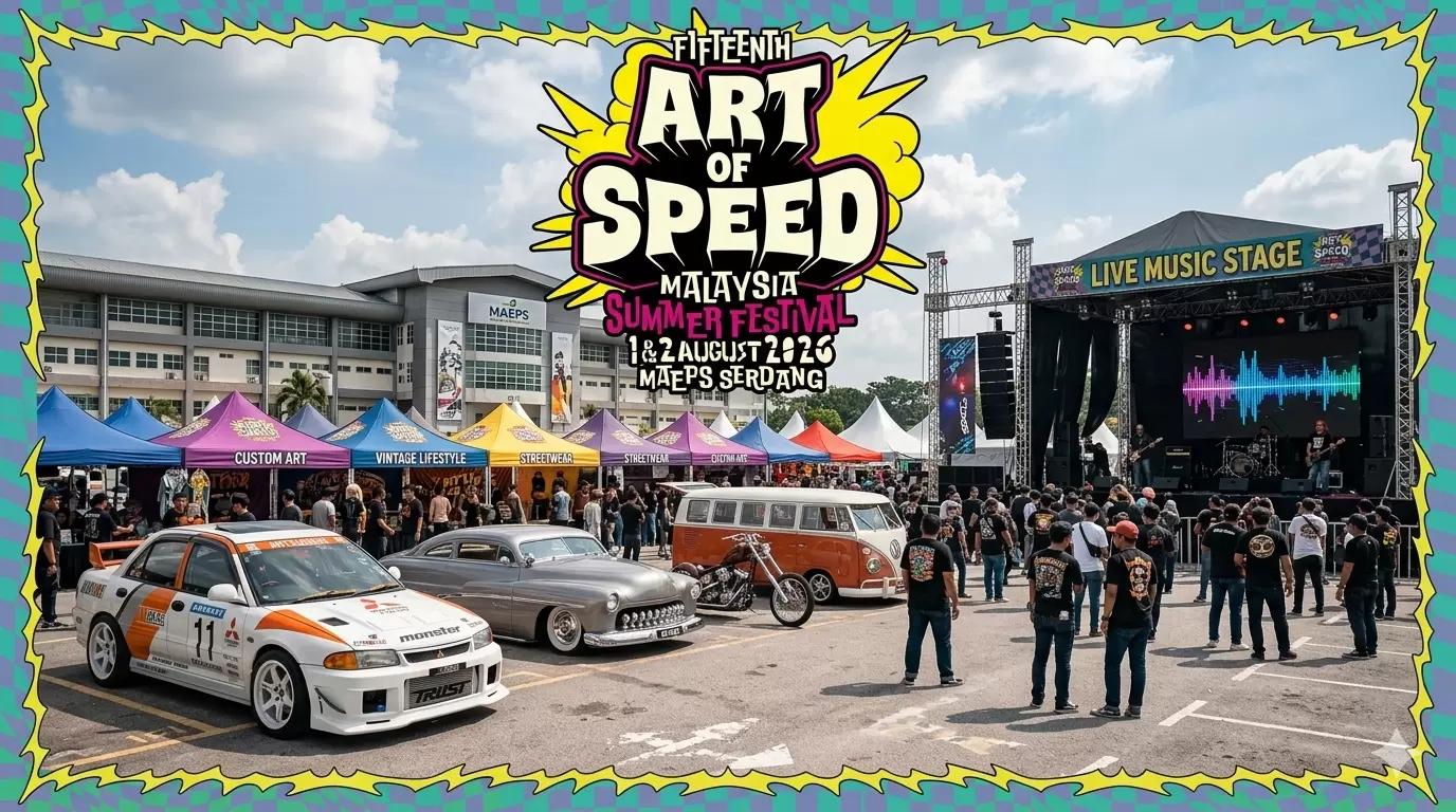 Art Of Speed 2026 in Malaysia – Das größte Kustom-Kultur- und Motorsportfestival Südostasiens
